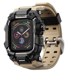 ULTIMAL Rugged Case with Tactical Band for Apple Watch/ 44mm